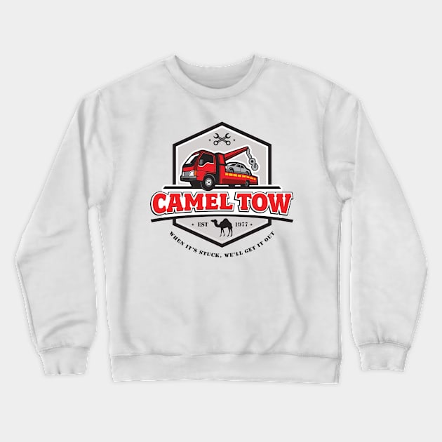 Camel Towing Co. Crewneck Sweatshirt by theteerex